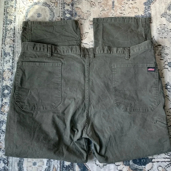 Dickies olive green work pants - Picture 1 of 9